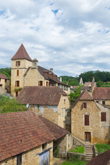 Naklejka premium French village in Perigord