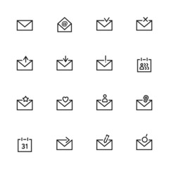 Email icons