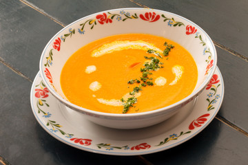 pumpkin cream soup
