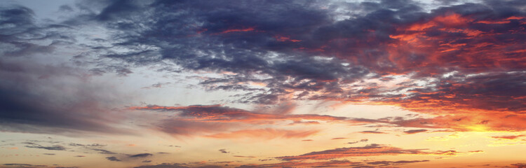 Sunset sky