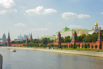 Obraz premium Moscow kremlin embankment