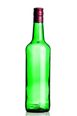empty alcohol bottle