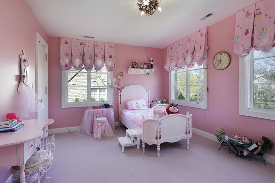 Pink Girls Room