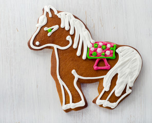 Gingerbread horse