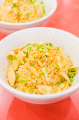 Fried garlic rice