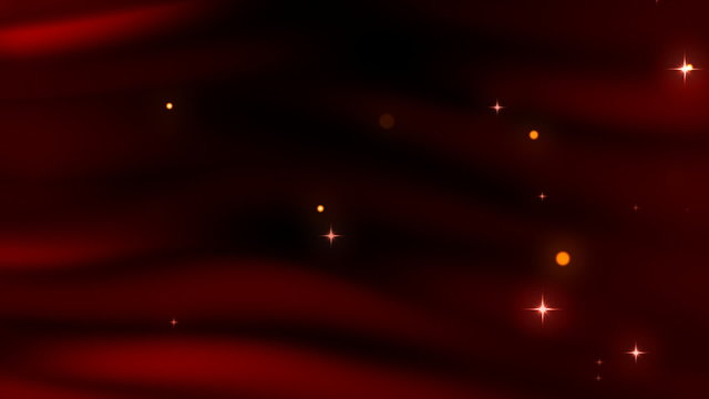 Loopable christmas background in FullHD with stars and sparkles