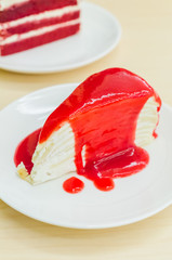 Strawberry crepe cake