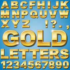 Gold Letters