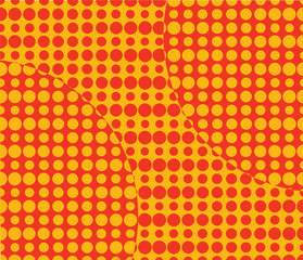 Orange Grunge Background