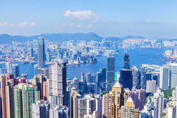 Fototapeta premium Hong Kong city view