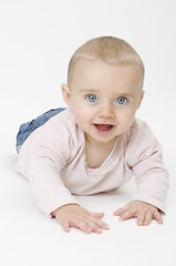 Fototapeta premium baby girl