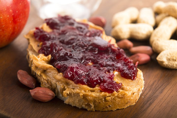Peanut Butter and Jelly Sandwich
