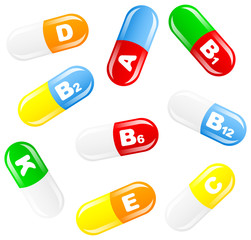 Vitamin Tabletten