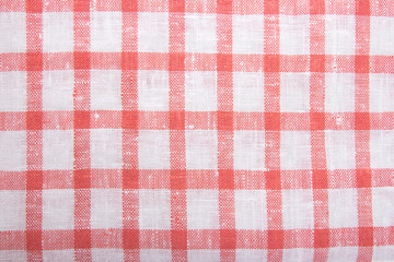 red and white striped seamless tablecloth