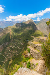 Obraz premium Mysterious city - Machu Picchu, Peru,South America