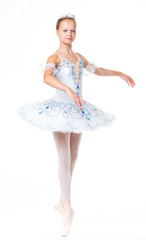 Naklejka premium Beautiful ballerina