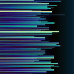 Abstract blue stripes retro colorful background