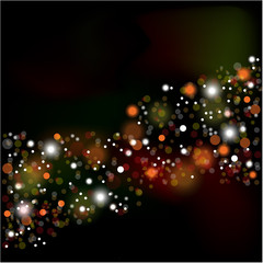 Background with flare.