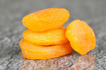 Dried apricots