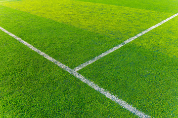Obraz premium Green turf for sport arena