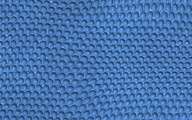 Blue reptile leather imitation texture