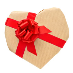 heart-shaped gift