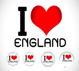 i love england