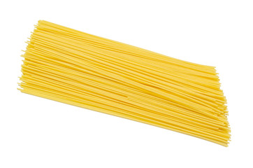 A Pile of Raw Spaghetti