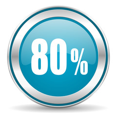 80 percent icon