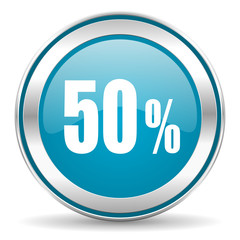 50 percent icon