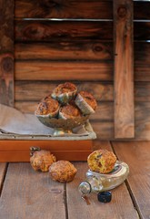 carrot muffins with .maple syrup