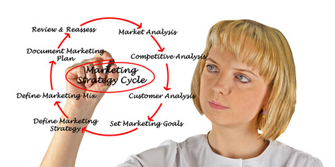 Marketing strategy cycle