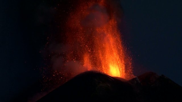 Eruption (Etna 26\10\13)