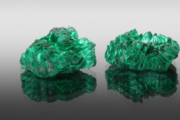 Two malachite minerals