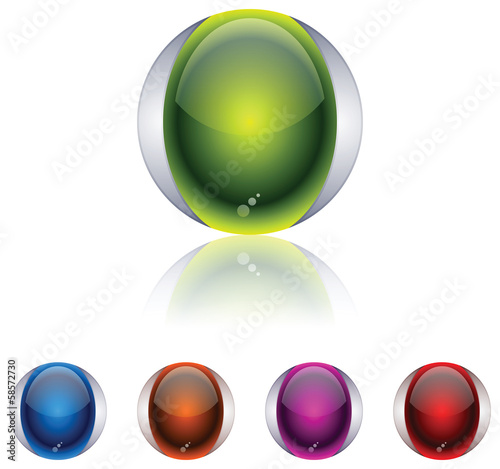 "3D sphere icons" Stock image and royalty-free vector files on Fotolia