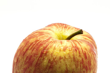 apple with drops