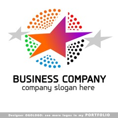 Obraz premium abstract business logo emblem vector
