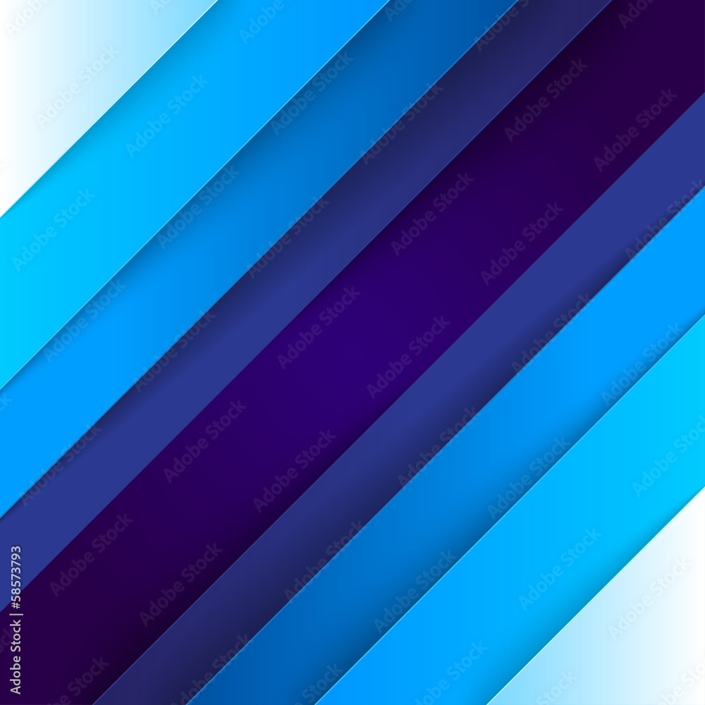 Aufkleber abstract blue rectangle shapes vector background