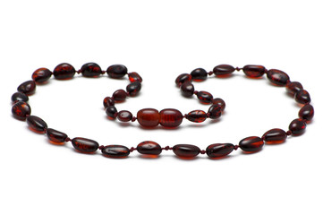 Dark amber gorget