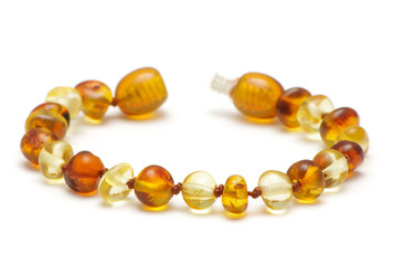 Amber bracelet for babies