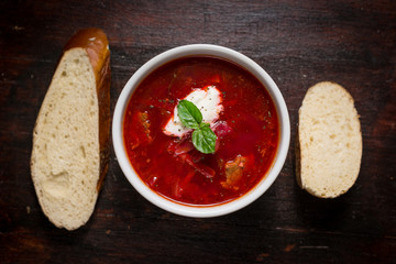 Borscht soup