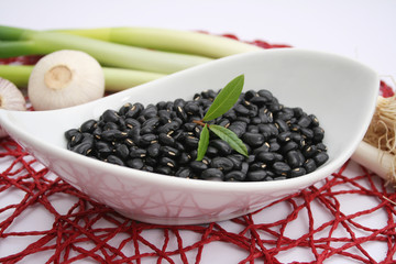 Schwarze Bohnen