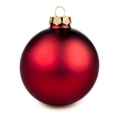 christmas decoration ball isolated