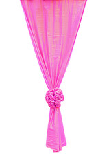 Pink fabric ribbon