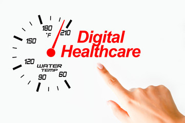 Digital healthcare concept
