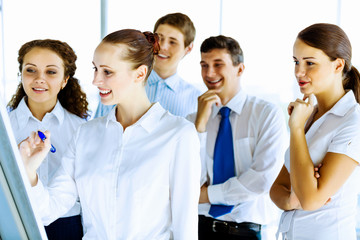 Fototapeta premium Group of businesspeople