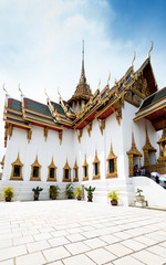A golden pagoda, Grand Palace, Bangkok, Thailand