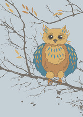 Owl and Branches