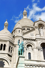 Obraz premium Basilica of the Sacred Heart (Basilique du Sacre-Coeur), Paris,