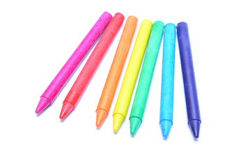 wax crayons